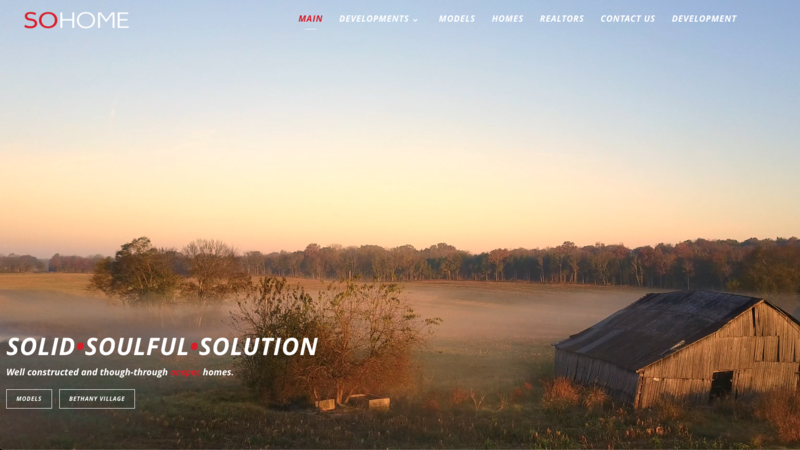 SoHome website
